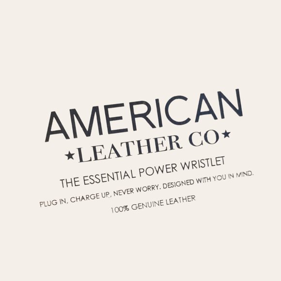 NWT American Leather Co - The Essential Power Wristlet - Tooled Leather (Olive) - Picture 6 of 10